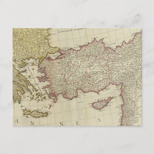 Mediterranean East Postcard (Front)