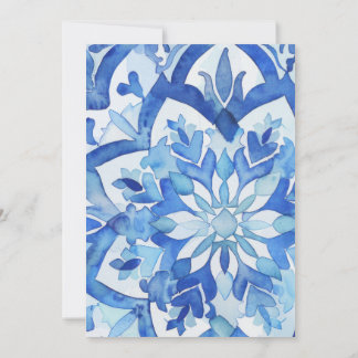 Mediterranean Engagement Announcement Card 