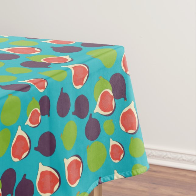 Mediterranean Fig Summer Fruit Pattern    Tablecloth (In Situ)