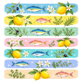 Mediterranean Fish Coastal T-Shirt