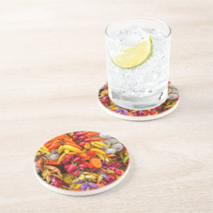Mediterranean flavours coaster