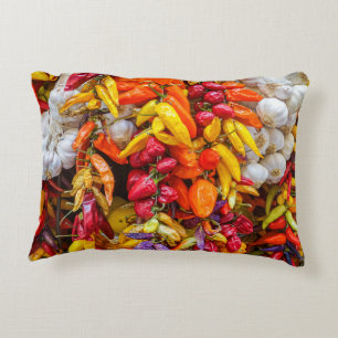 Mediterranean flavours decorative cushion
