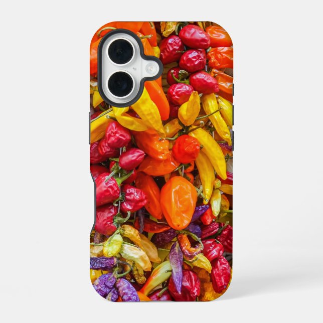 Mediterranean flavours iPhone 16 case (Back)