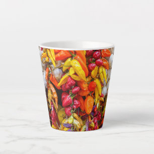 Mediterranean flavours latte mug