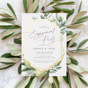 Mediterranean Garden Botanical Engagement Party