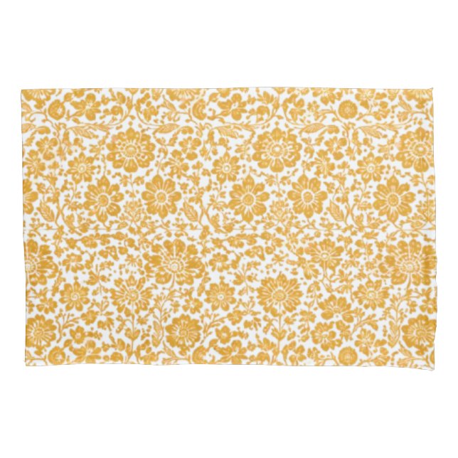 Mediterranean Gold Pillowcase (Front)
