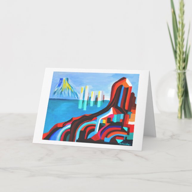 Mediterranean Holiday Card (Front)