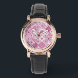 Mediterranean hues/ Azulejo tiles Watch<br><div class="desc">A patchwork of hand‑painted azulejo‑inspired tiles</div>