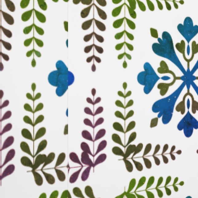 Mediterranean Inspired Design Multi Color  Wallpaper (Seam)