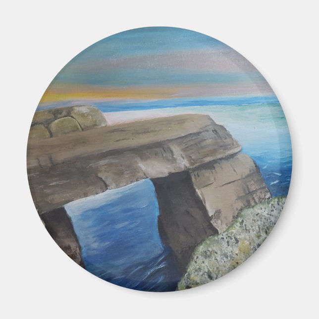 Mediterranean Landscape Magnet (Front)