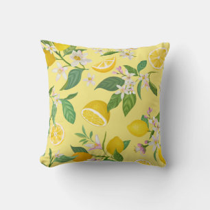 Mediterranean Lemon Blossom Pillow