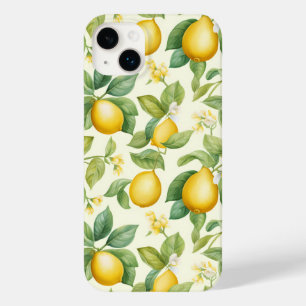 Mediterranean Lemon Blossoms Citrus Case-Mate iPhone 14 Plus Case