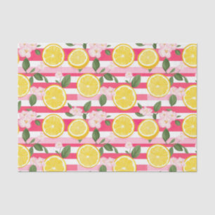 Mediterranean Lemon Botanical Tissue Paper