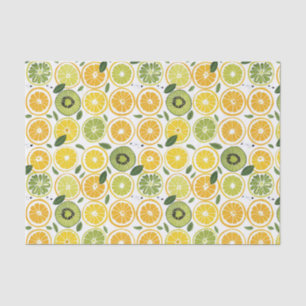Mediterranean Lemon Botanical Tissue Paper