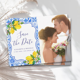 Mediterranean Love: A Wedding Celebration Postcard