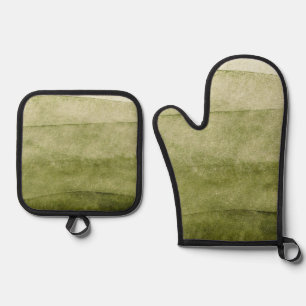 Mediterranean Mix and Match Oven Mitt & Pot Holder Set
