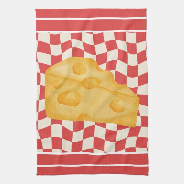 Mediterranean Mix & Match Kitchen  Tea Towel (Vertical)