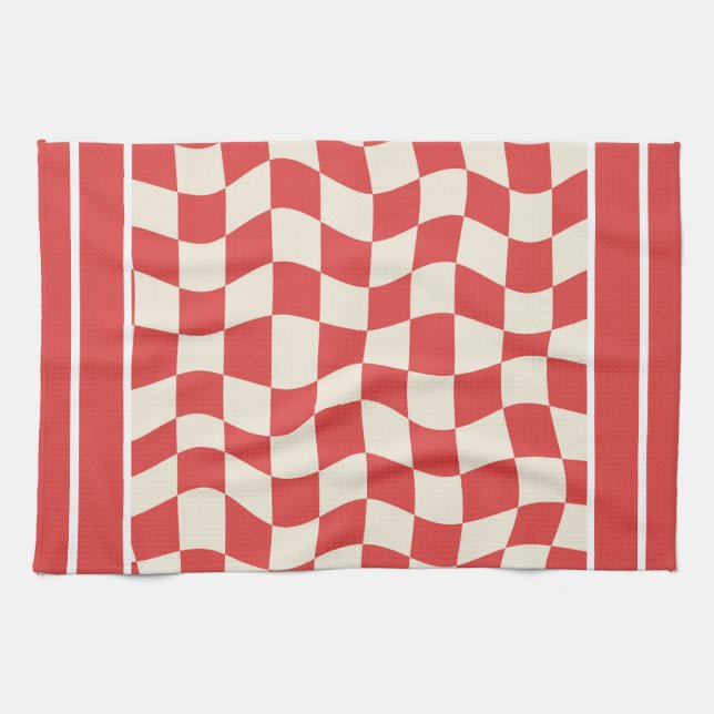 Mediterranean Mix & Match Kitchen  Tea Towel (Horizontal)