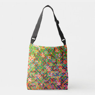 Mediterranean Mosaic Crossbody Bag