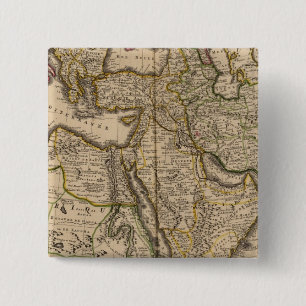 Mediterranean Region 15 Cm Square Badge