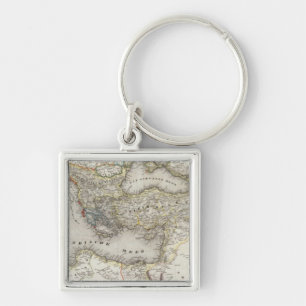 Mediterranean Region Key Ring