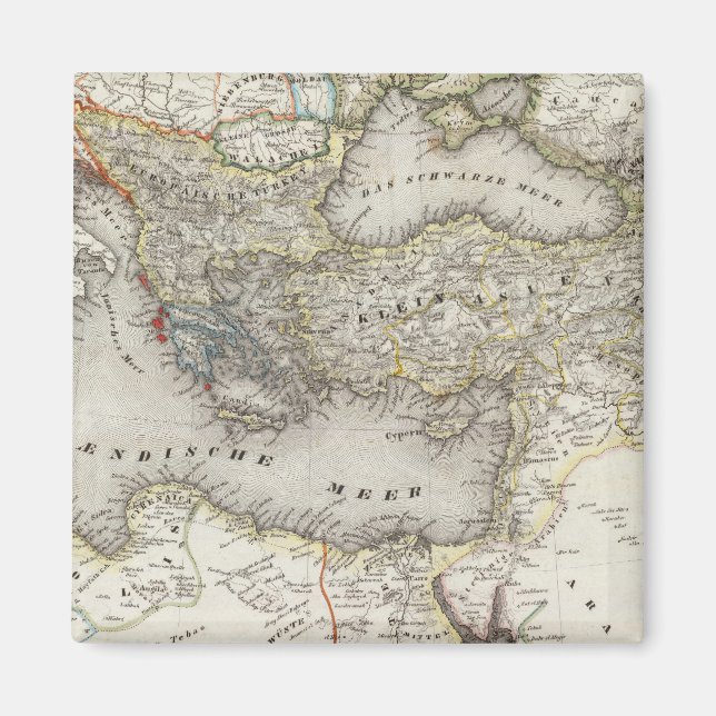 Mediterranean Region Magnet (Front)