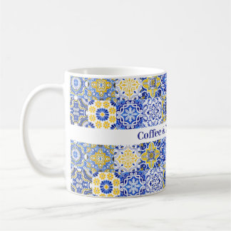 Mediterranean / Retro style mug
