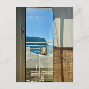 Mediterranean Room With a View Photo Postcard