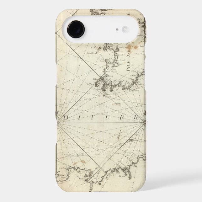 Mediterranean Sea 2 Case-Mate iPhone Case (Back)