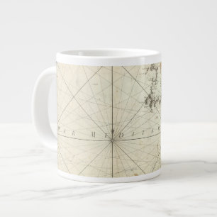 Mediterranean Sea 2 Large Coffee Mug