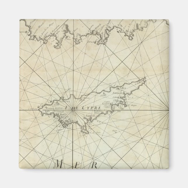 Mediterranean Sea 4 Magnet (Front)