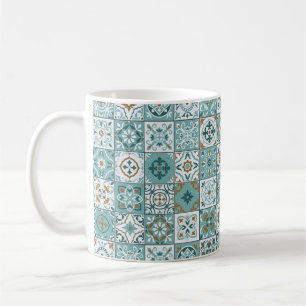 Mediterranean seamless pattern from Moroccan tiles Coffee Mug