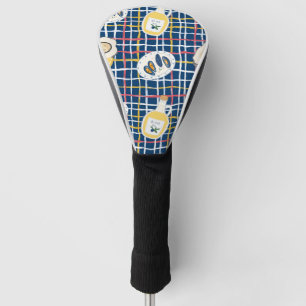 Mediterranean Shellfish and Olive Oil Pattern Golf Head Cover