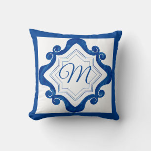 Mediterranean Style  Throw Pillow