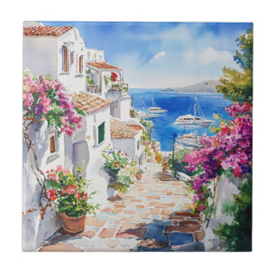 Mediterranean Summer Ceramic Tile