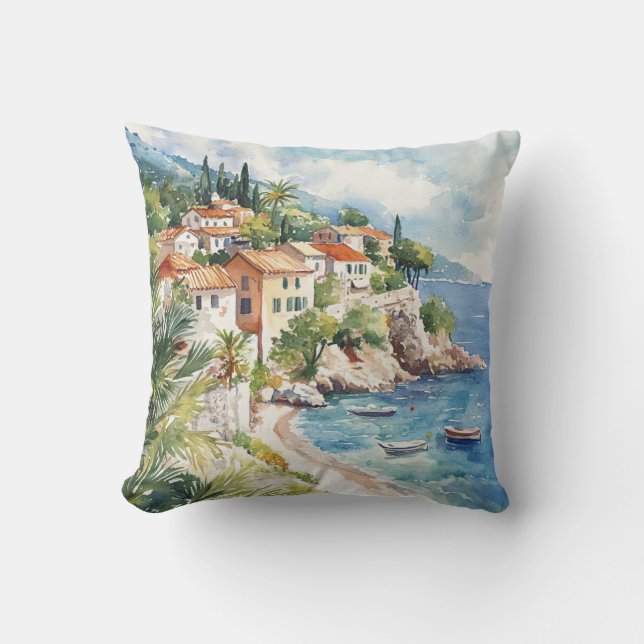 Mediterranean Summer Cushion (Front)