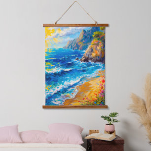 Mediterranean Summer Hanging Tapestry