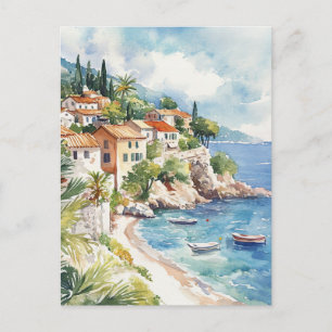 Mediterranean Summer Postcard