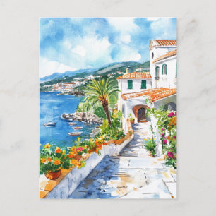 Mediterranean Summer Postcard