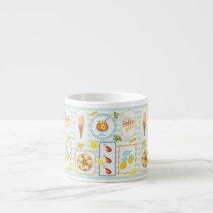 Mediterranean Summer Vibes Espresso Cup
