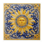 Mediterranean Sun  Ceramic Tile<br><div class="desc">Mediterranean Sun: Captivating and Majestic Pattern</div>