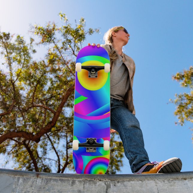 Mediterranean Sunrise Skateboard (Outdoor 1)