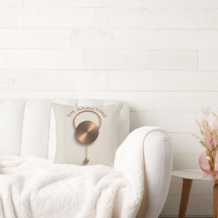 Mediterranean Terracotta Minimalist Boho Vase Cushion