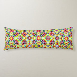 Mediterranean Tiles, Alcohol Ink Tiles, Majolica Body Cushion