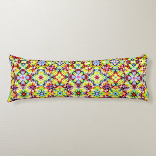 Mediterranean Tiles, Alcohol Ink Tiles, Majolica Body Cushion