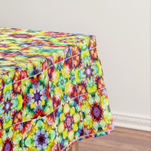 Mediterranean Tiles, Alcohol Ink Tiles, Majolica Tablecloth