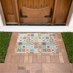 Mediterranean Tiles Doormat