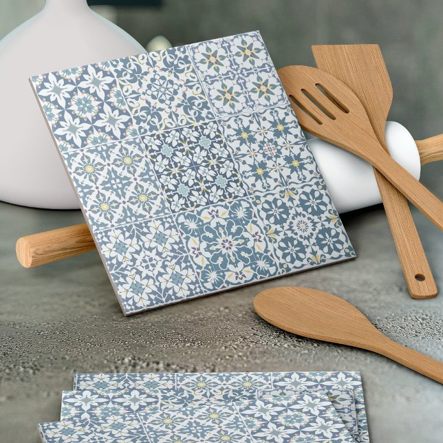 Mediterranean Tiles, Moroccan, Majolica, Azulejo Ceramic Tile (Creator Uploaded)