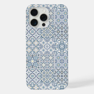 Mediterranean Tiles, Moroccan, Majolica, Azulejo iPhone 15 Pro Max Case
