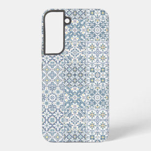 Mediterranean Tiles, Moroccan, Majolica, Azulejo Samsung Galaxy Case